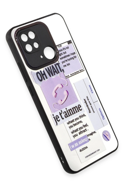 Newface Xiaomi Redmi 10C Kılıf Mirror Desenli Kapak - Mirror - 4 resmi