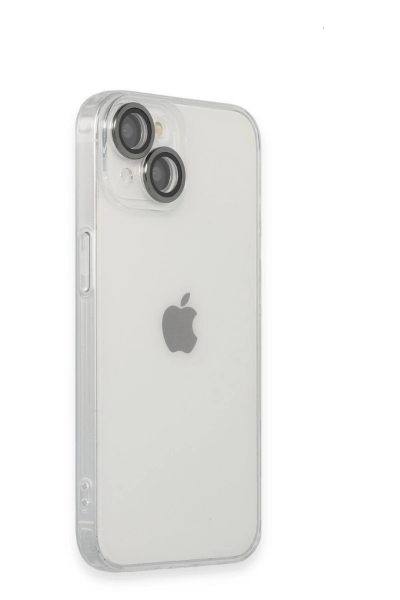Newface iPhone 14 Kılıf Luko Lens Silikon - Siyah resmi