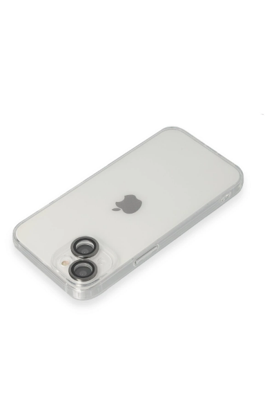 Newface iPhone 14 Kılıf Luko Lens Silikon - Siyah resmi