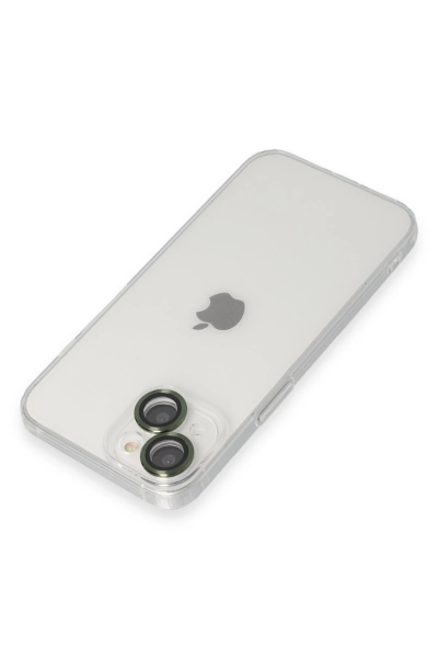Newface iPhone 14 Kılıf Luko Lens Silikon - Yeşil resmi