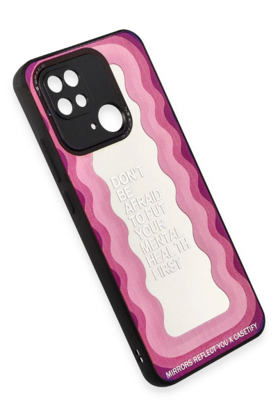 Newface Xiaomi Redmi 10C Kılıf Mirror Desenli Kapak - Mirror - 11 resmi