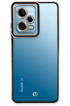 Newface Xiaomi Redmi Note 12 5G Kılıf Liva Lens Silikon - Siyah resmi