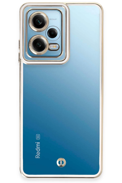 Newface Xiaomi Redmi Note 12 5G Kılıf Liva Lens Silikon - Beyaz resmi
