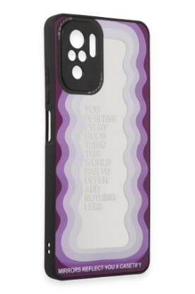 Newface Xiaomi Redmi Note 10 Kılıf Mirror Desenli Kapak - Mirror - 5 resmi