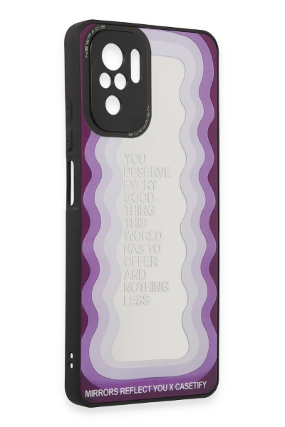 Newface Xiaomi Redmi Note 10 Kılıf Mirror Desenli Kapak - Mirror - 5 resmi