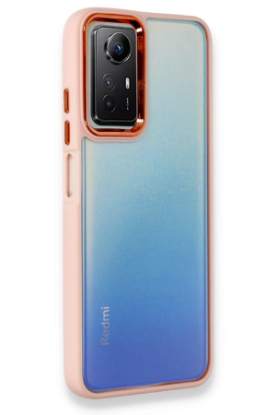 Newface Xiaomi Redmi Note 12S Kılıf Dora Kapak - Pudra resmi