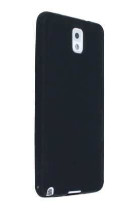 Newface Samsung Galaxy Note 3 / N9000 Kılıf First Silikon - Siyah resmi