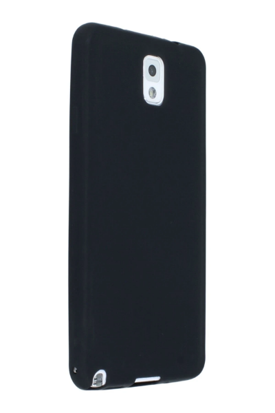 Newface Samsung Galaxy Note 3 / N9000 Kılıf First Silikon - Siyah resmi