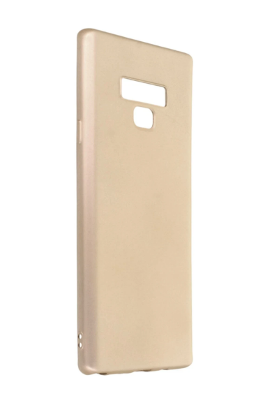 Newface Samsung Galaxy Note 9 Kılıf First Silikon - Gold resmi