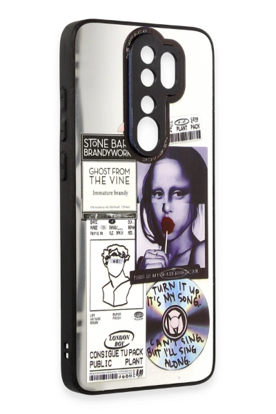 Newface Xiaomi Redmi Note 8 Pro Kılıf Mirror Desenli Kapak - Mirror - 2 resmi
