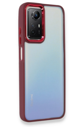 Newface Xiaomi Redmi Note 12S Kılıf Dora Kapak - Kırmızı resmi