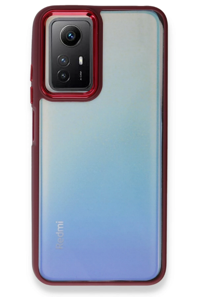 Newface Xiaomi Redmi Note 12S Kılıf Dora Kapak - Kırmızı resmi