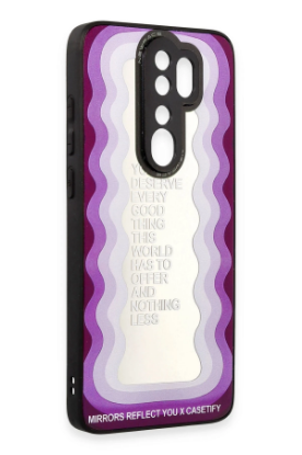 Newface Xiaomi Redmi Note 8 Pro Kılıf Mirror Desenli Kapak - Mirror - 5 resmi