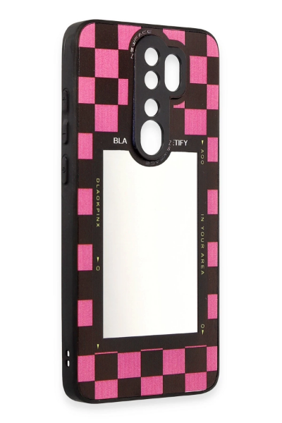 Newface Xiaomi Redmi Note 8 Pro Kılıf Mirror Desenli Kapak - Mirror - 8 resmi