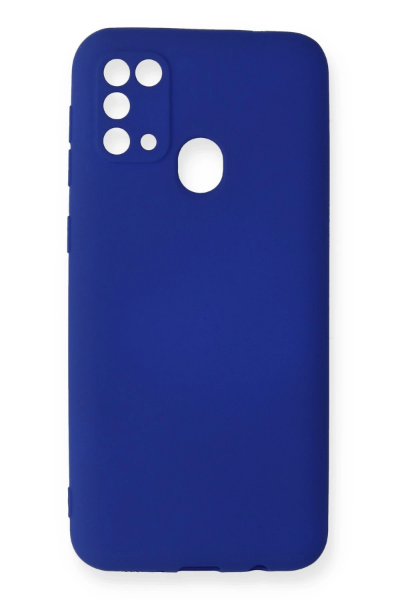 Newface Samsung Galaxy M31 Kılıf First Silikon - Lacivert resmi