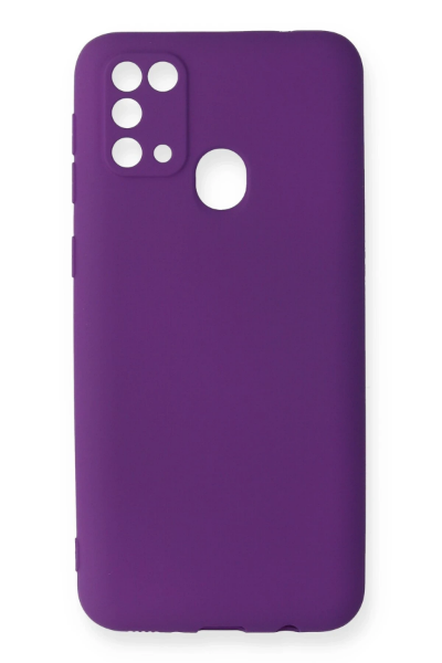 Newface Samsung Galaxy M31 Kılıf First Silikon - Mor resmi