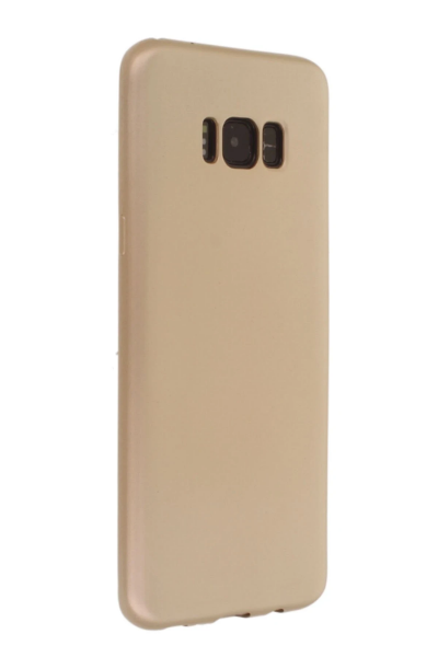 Newface Samsung Galaxy S8 Plus Kılıf First Silikon - Gold resmi