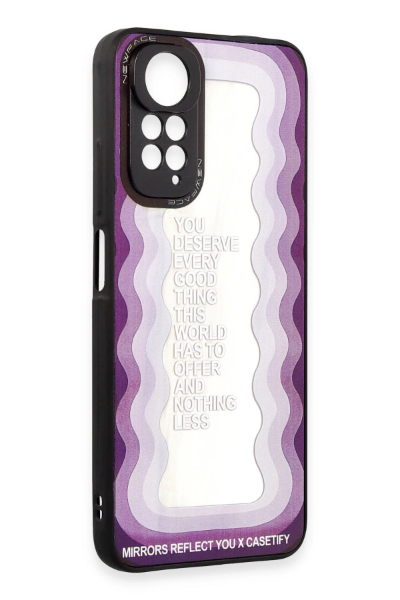 Newface Xiaomi Redmi Note 11 Kılıf Mirror Desenli Kapak - Mirror - 5 resmi