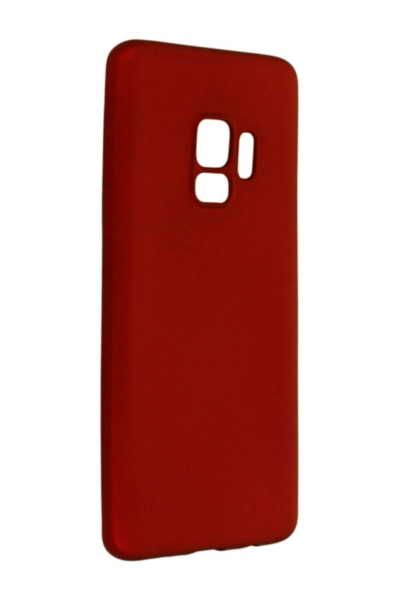 Newface Samsung Galaxy S9 Kılıf First Silikon - Bordo resmi