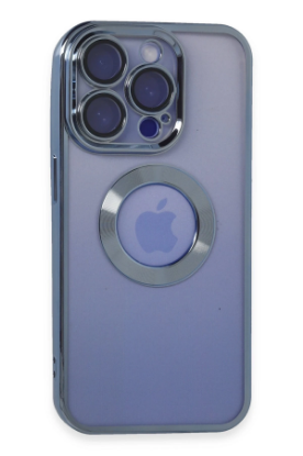 Newface iPhone 15 Pro Kılıf Slot Silikon - Sierra Blue resmi