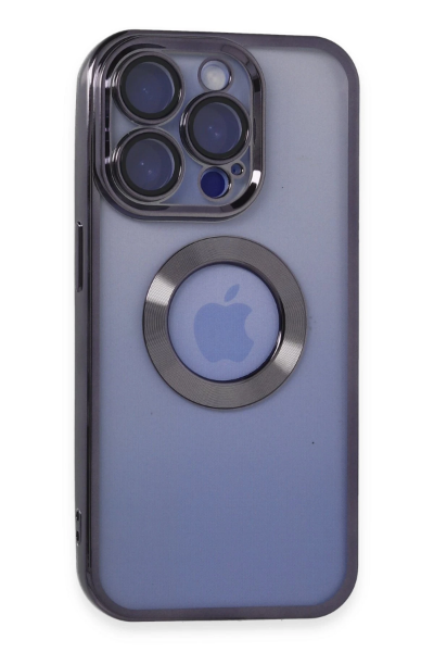 Newface iPhone 15 Pro Kılıf Slot Silikon - Mor resmi