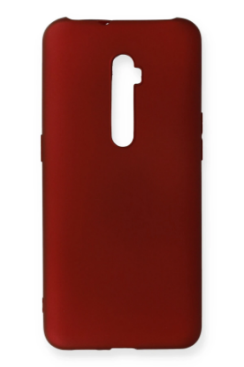 Newface Oppo Reno 10X Kılıf First Silikon - Bordo resmi