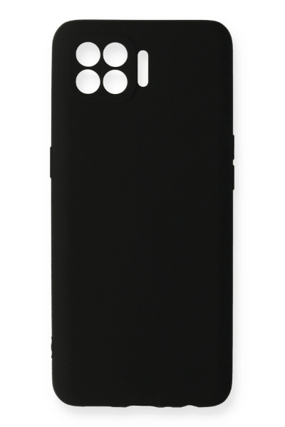Newface Oppo Reno 4 Lite Kılıf First Silikon - Siyah resmi