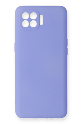 Newface Oppo Reno 4 Lite Kılıf First Silikon - Lila resmi