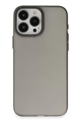 Newface iPhone 15 Pro Max Kılıf Modos Metal Kapak - Siyah resmi