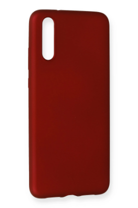 Newface Huawei P20 Kılıf First Silikon - Bordo resmi
