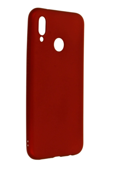 Newface Huawei P20 Lite Kılıf First Silikon - Bordo resmi