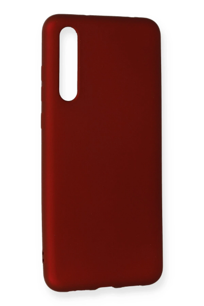 Newface Huawei P20 Pro Kılıf First Silikon - Bordo resmi