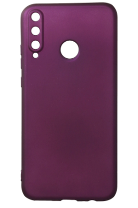 Newface Huawei P40 Lite E Kılıf First Silikon - Mürdüm resmi