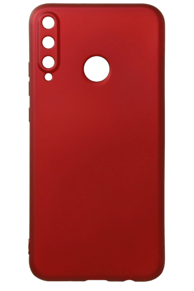 Newface Huawei P40 Lite E Kılıf First Silikon - Bordo resmi