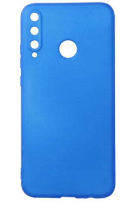 Newface Huawei P40 Lite E Kılıf First Silikon - Mavi resmi