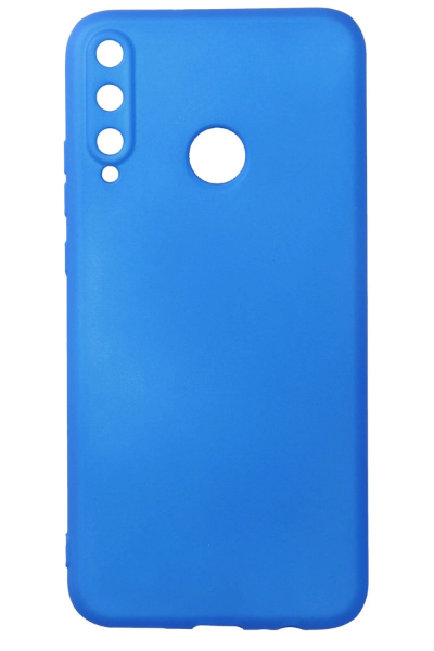 Newface Huawei P40 Lite E Kılıf First Silikon - Mavi resmi