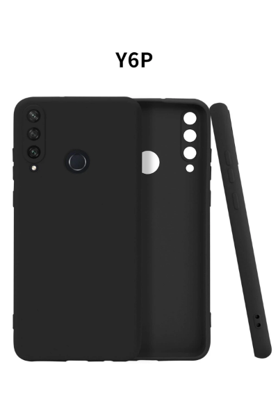 Newface Huawei Y6P Kılıf First Silikon - Siyah resmi
