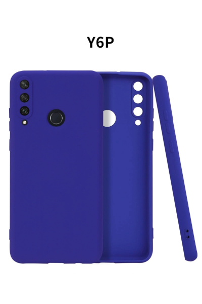 Newface Huawei Y6P Kılıf First Silikon - Lacivert resmi