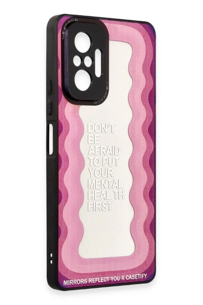 Newface Xiaomi Redmi Note 10 Pro Kılıf Mirror Desenli Kapak - Mirror - 11 resmi