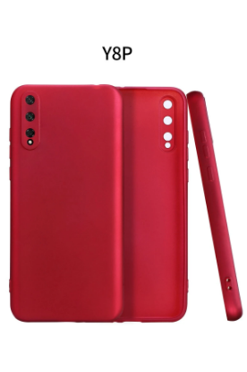 Newface Huawei Y8P Kılıf First Silikon - Bordo resmi