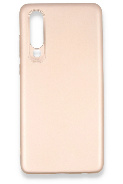 Newface Huawei P30 Kılıf First Silikon - Rose Gold resmi