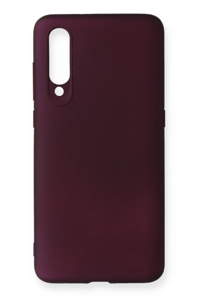 Newface Xiaomi Mi 9 Kılıf First Silikon - Mürdüm resmi
