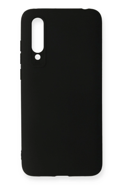 Newface Xiaomi Mi 9 Lite Kılıf First Silikon - Siyah resmi