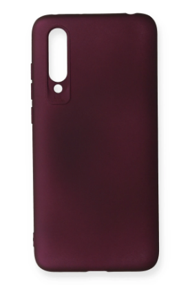 Newface Xiaomi Mi 9 Lite Kılıf First Silikon - Mürdüm resmi
