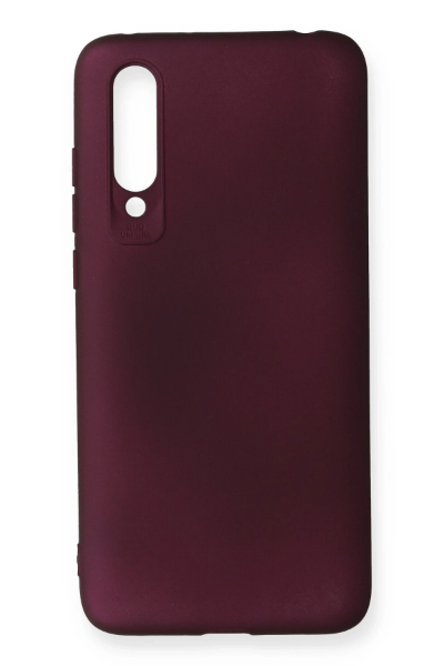 Newface Xiaomi Mi 9 Lite Kılıf First Silikon - Mürdüm resmi