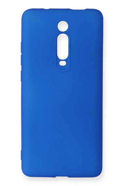 Newface Xiaomi Mi 9T Kılıf First Silikon - Mavi resmi