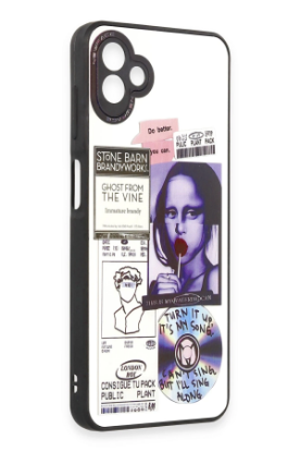 Newface Samsung Galaxy A04 Kılıf Mirror Desenli Kapak - Mirror - 2 resmi