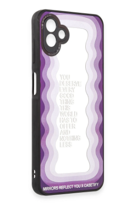 Newface Samsung Galaxy A04 Kılıf Mirror Desenli Kapak - Mirror - 5 resmi