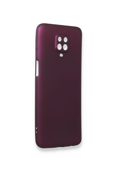 Newface Xiaomi Redmi Note 9 Pro Kılıf First Silikon - Mürdüm resmi