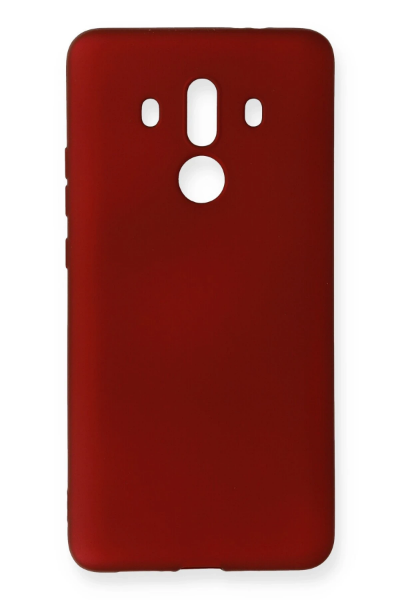 Newface Huawei Mate 10 Pro Kılıf First Silikon - Bordo resmi